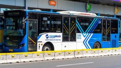 Dishub Rubah Rute Transjakarta Saat Jakarta Running Fest
