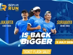 ISOPLUS Run Series 2024 Diadakan di Jakarta dan Surabaya
