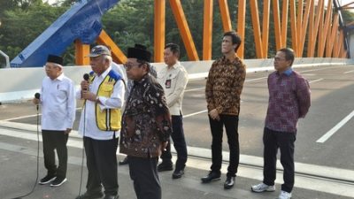 Wapres Resmikan Jalan Tol JORR 2 Cimanggis-Cibitung