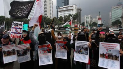 ARI-BP Gelar Aksi Tolak Israel di Olimpiade Paria 2024