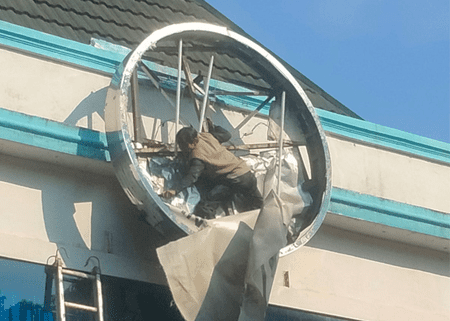 eksekusi gedung PKBI di Jakarta