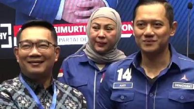 ridwan kamil dan AHY