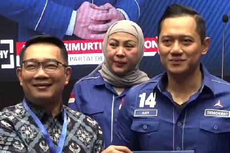 ridwan kamil dan AHY