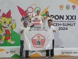PON XXI Aceh-Sumut, DKI Berhasil Raih 64 Emas