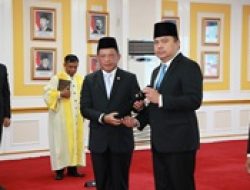 Mendagri Lantik Sekjend dan Inspektur Jenderal Kemendagri