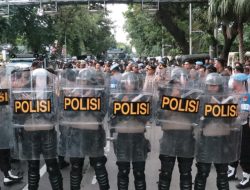 Pengamanan Ketat untuk Aksi Demonstrasi CASN-PPPK di Jakarta Pusat