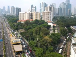 Kualitas Udara Jakarta Berada di Kategori Sedang pada Minggu Pagi