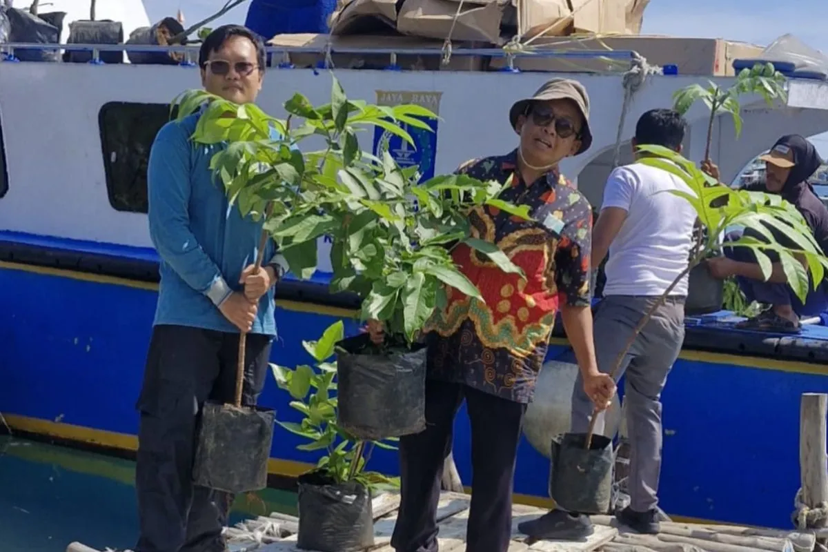 Dukung Ketahanan Pangan, Sudin KPKP Kepulauan Seribu Distribusikan Bibit Gratis.