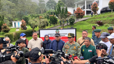 Atasi Banjir Jabodetabek, Kemenhut dan BPN Tindak Vila Tak Berizin di Puncak.