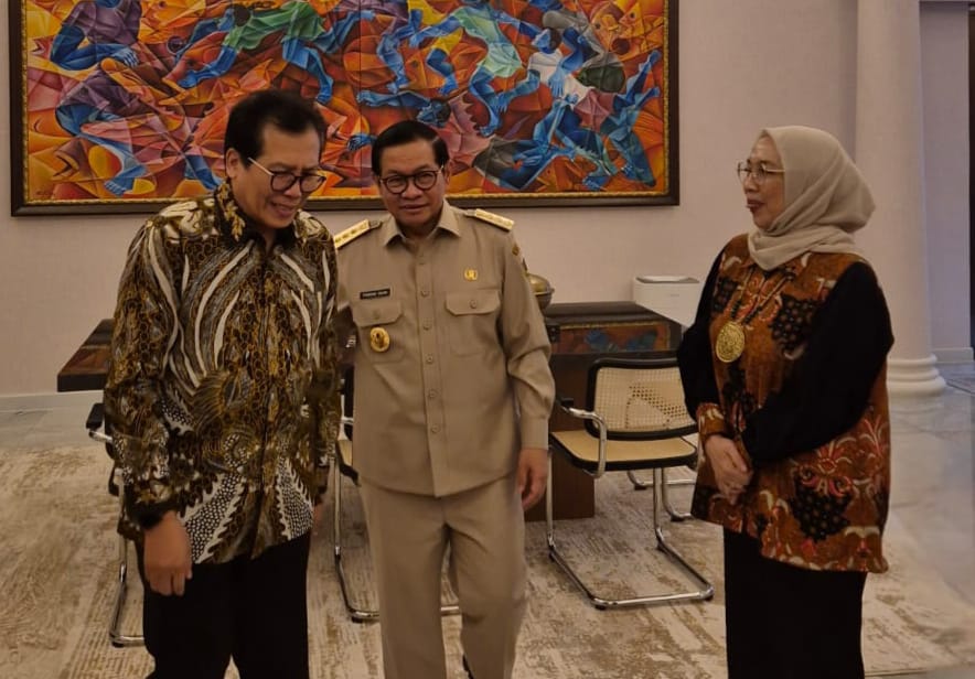 Gubernur Pramono dan Dubes Fadjroel Pererat Hubungan Jakarta-Kazakhstan.