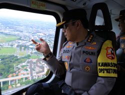 Pantauan Udara Irwasum Polri Identifikasi Titik Kritis Arus Mudik 2025