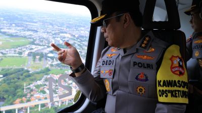 Pantauan Udara Irwasum Polri Identifikasi Titik Kritis Arus Mudik 2025