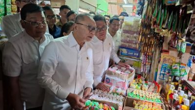Harga Pangan Jadi Sorotan, Mendag Zulhas dan Bapanas Turun ke Pasar Johar Baru.