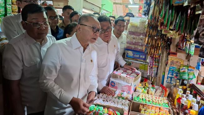 Harga Pangan Jadi Sorotan, Mendag Zulhas dan Bapanas Turun ke Pasar Johar Baru.
