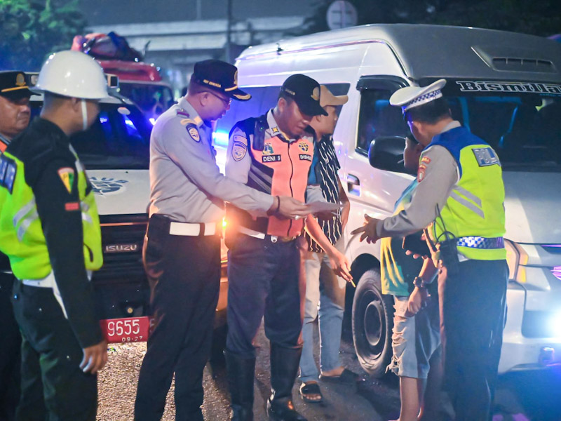 21 Kendaraan Terjaring Operasi Lintas Jaya di Jaktim.