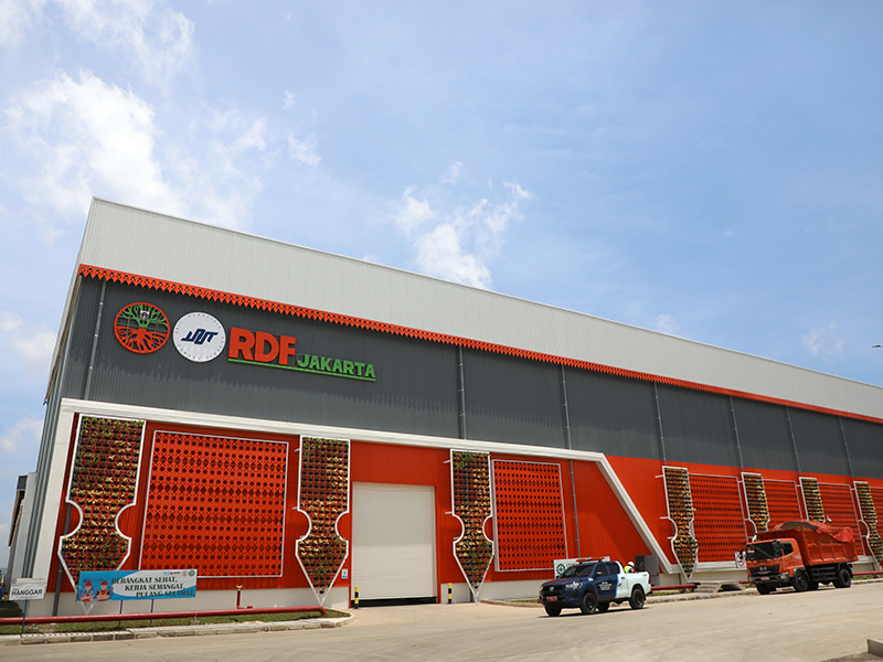 Refuse Derived Fuel (RDF) Plant Rorotan, Jakarta Utara.