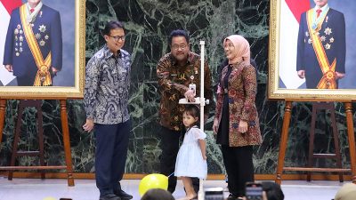 Rano Resmikan Smart Posyandu di Rakerkesda 2025