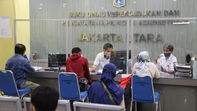 Kantor Pelayanan Dukcapil Jakarta Utara.