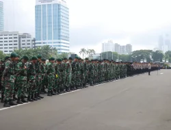 Ribuan Aparat Gabungan Disiagakan Hadapi Aksi Mahasiswa Terkait UU TNI
