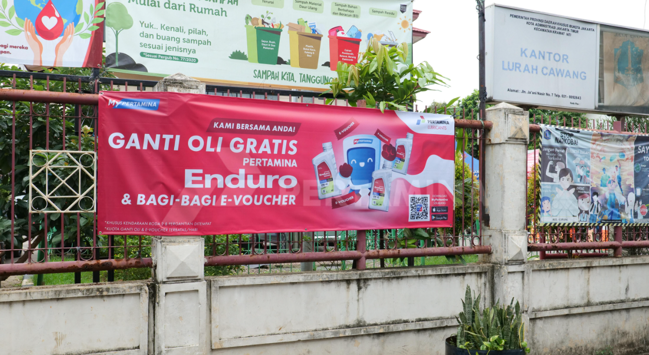 Motor Terendam Banjir, Pertamina Ganti Oli Gratis 878 Motor & 1000 Voucher BBM.