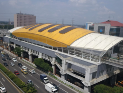 Pembangunan LRT Jakarta Fase 1B Capai 51,19 Persen, Lampaui Target April 2025