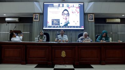 Rakor dan Kolaborasi Lintas Sektor Optimalisasi Sekolah Siaga Kependudukan di Aula Dewi Sartika, Kantor Disdik Jabar pada Selasa, 29 April 2025.