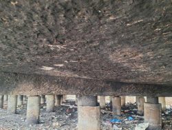 Polres Metro Jakarta Utara Tangkap Tersangka Pencurian Pelat Besi Kolong Tol