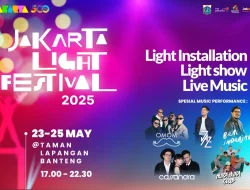 Jakarta Light Festival 2025 Hadirkan Spektakel Cahaya di Jantung Ibu Kota
