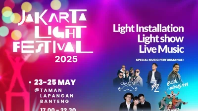 Jakarta Light Festival 2025 Hadirkan Spektakel Cahaya di Jantung Ibu Kota