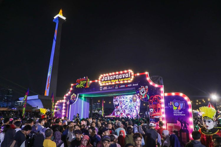 Dokumnetasi foto HUT Jakarta Ke 497