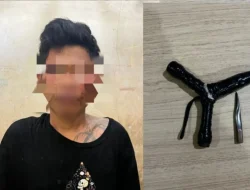 Pria Berinisial RA Diciduk Usai Curi Motor di Kawasan Metro Atom