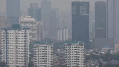 Ilustrasi - Kualitas udara pagi ini di Jakarta