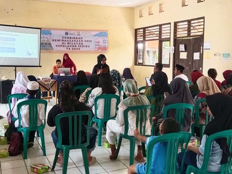 25 Pelaku UKM di Pulau Untung Jawa Ikuti Pelatihan Manajemen Kewirausahaan