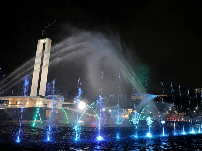 Salah satu Taman di Jakarta Resmi Buka 24 Jam