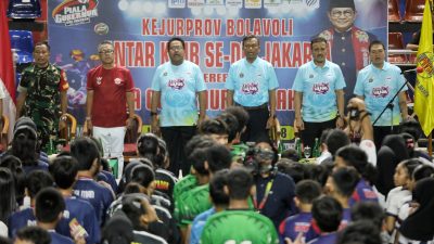 Rano Karno optimis lewat voli Piala Gubernur bisa temukan bibit unggul