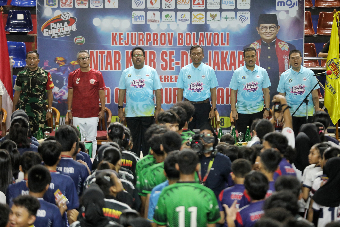 Rano Karno optimis lewat voli Piala Gubernur bisa temukan bibit unggul