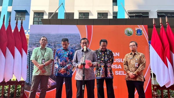 Pramono-Rano resmikan Rusunawa Jagakarsa