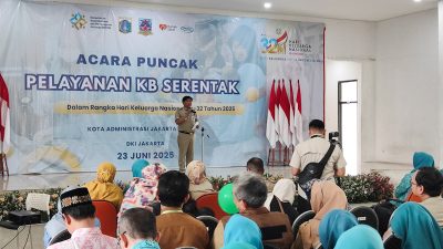 Puncak Pelayanan KB Serentak di Jakbar Berlangsung di GOR Kebon Jeruk