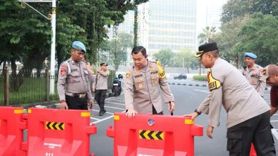 Ilustrasi - Polisi kerahkan 1.600 personel untuk amankan aksi di Monas