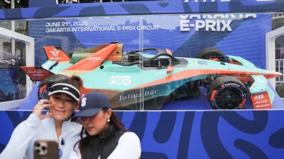 Jakpro Gelar Pameran Mobil Listrik Formula E Gen 3 Evo di CFD, Penjualan Tiket Resmi Dimulai