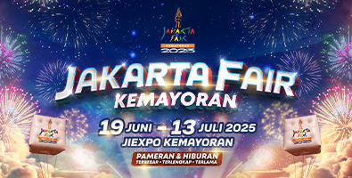 Banner Jakarta Fair 2025