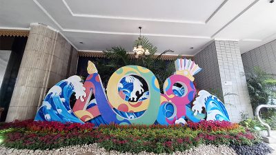 Beragam Bunga Hiasi Kantor Wali Kota Jakut Jelang HUT ke-498 Jakarta