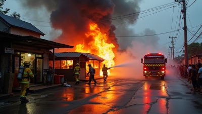 Ilustrasi - kebakaran