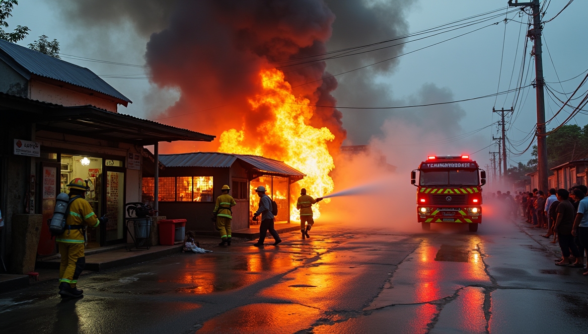 Ilustrasi - kebakaran