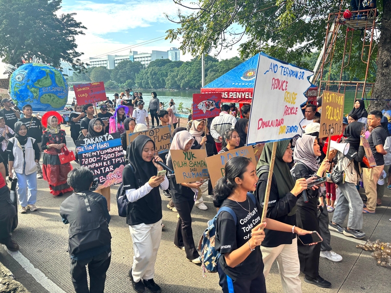 Ratusan Anak Meriahkan Hari Lingkungan Hidup di HBKB Jakarta Utara