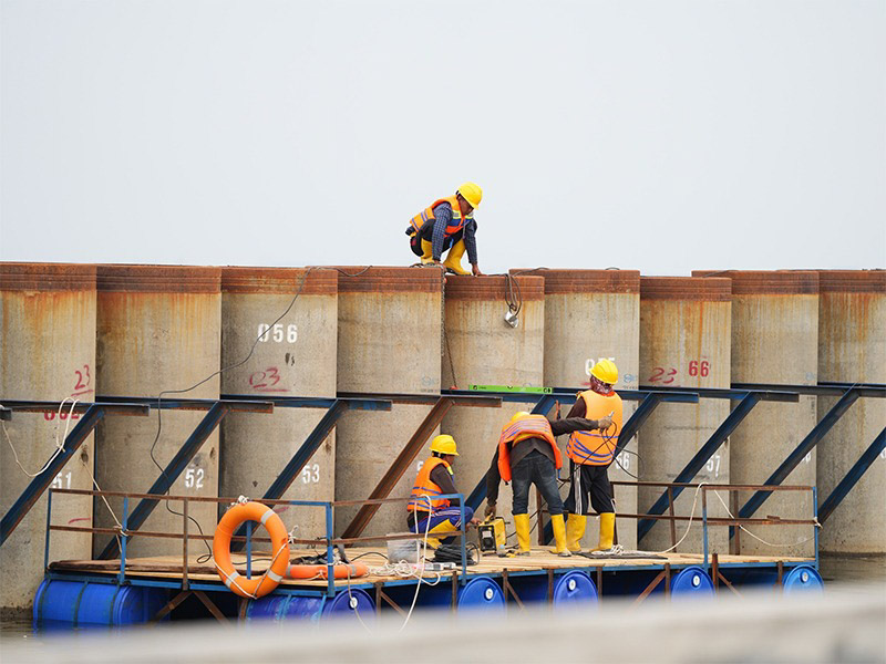 Ilustrasi - proyek tanggul laut raksasa (Giant Sea Wall)