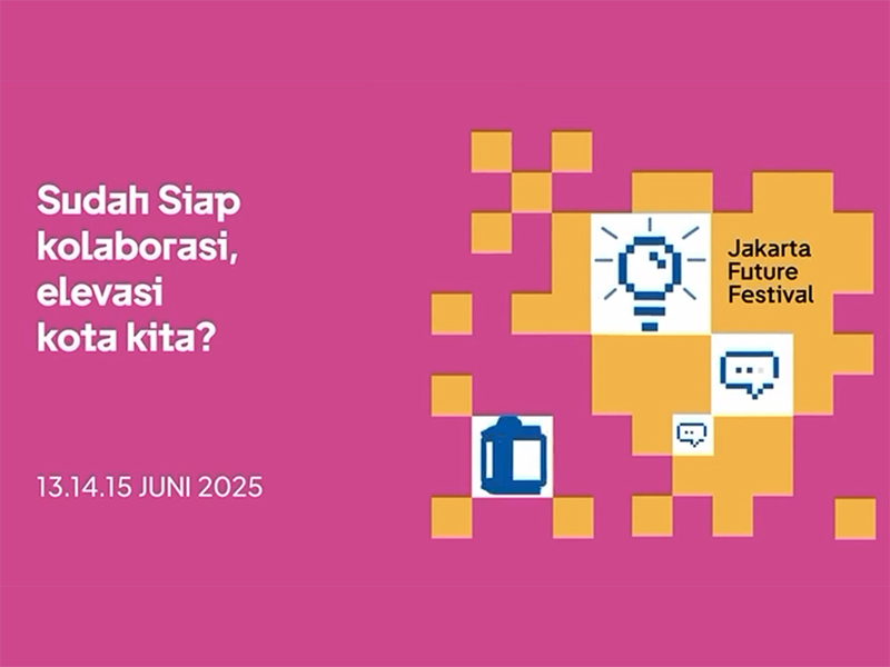 flyer Jakarta Future Festival 2025