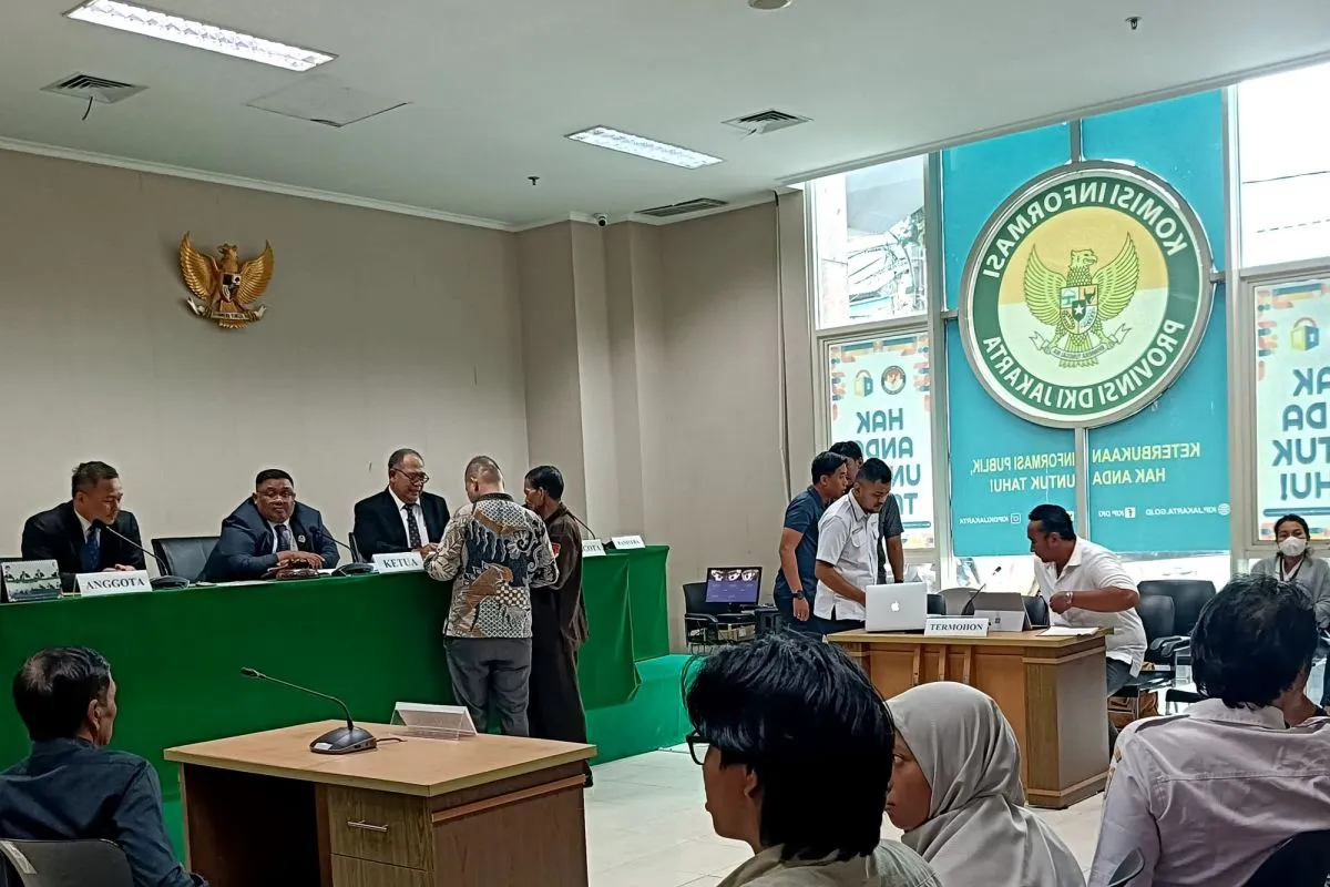 Istimewa - Komisi Informasi DKI Jakarta Gelar Sidang Sengketa Informasi Publik yang Diajukan LSM Topan RI