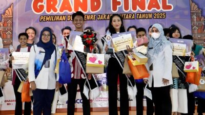 Farrel dan Ratu Terpilih Jadi Duta Genre Jakarta Utara Tahun 2025
