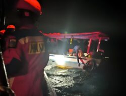Tujuh Awak KM Maju Jaya Berhasil Dievakuasi Usai Karam di Perairan Pulau Semak Daun